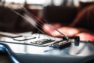 Close-up of guitar