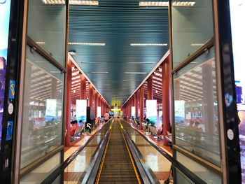 View of railroad station