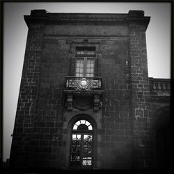 Low angle view of old building