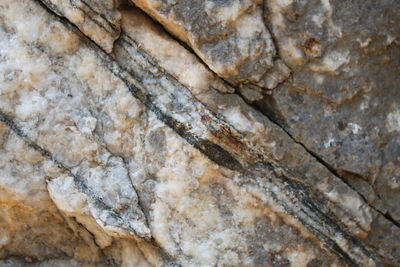 Close-up of stone wall