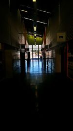 Interior of building