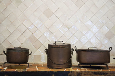 Vintage copper cookware