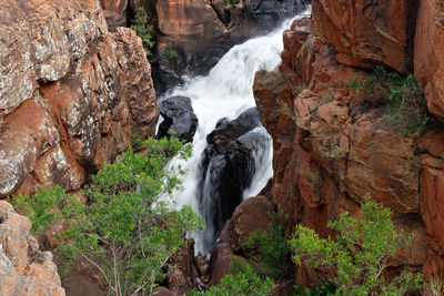 The bourke's luck potholes in south africa