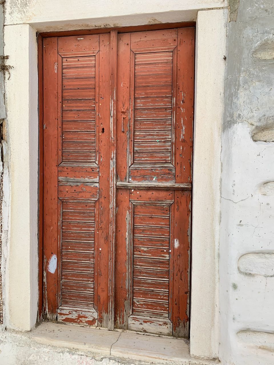 CLOSED DOOR OF BUILDING