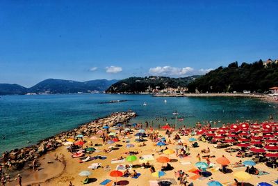 Scenic view of beach