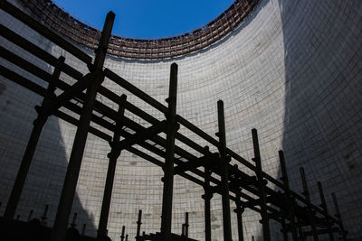 Low angle view of buildings against sky