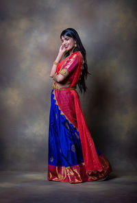 Portrait of a young woman