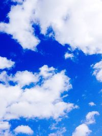 Low angle view of cloudy sky