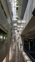 Staircase in modern building