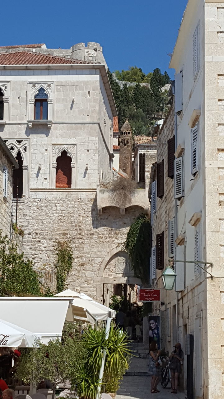 HOUSES AND BUILDINGS IN CITY