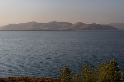 View of lake sevan, armenia
