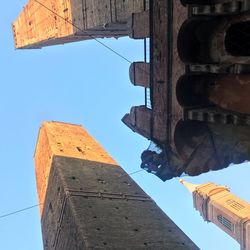 Low angle view of historical building against sky