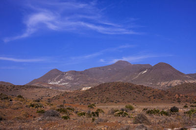 View of a desert