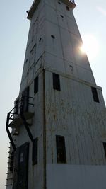 Low angle view of building against sky