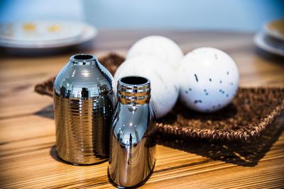 Close-up of drink on table