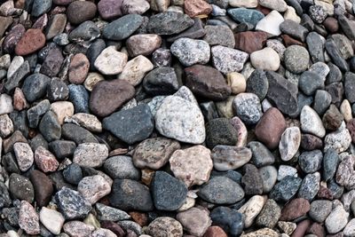 Full frame shot of stones