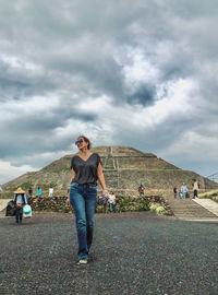 De paseo por teotihuacan
