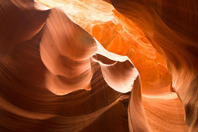 Close-up of rock formations