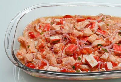 Close-up of food in bowl