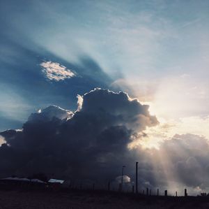 Low angle view of sky