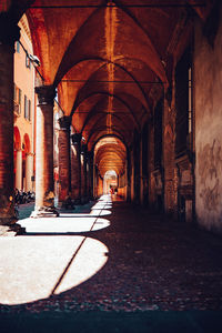 Corridor of building