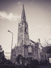 Low angle view of cathedral against sky