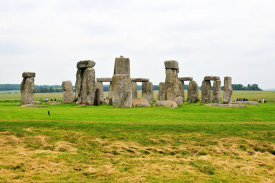 Photo of the famous stonehenge in britain