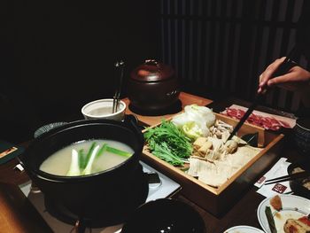 Close-up of food in bowl