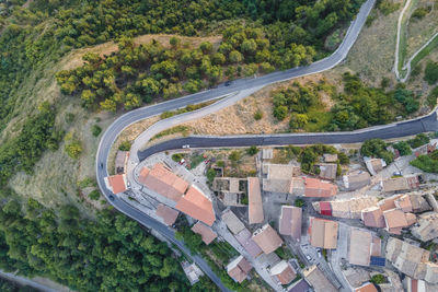 High angle view of cityscape