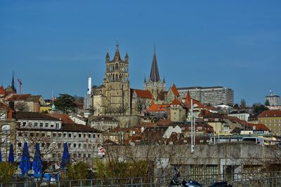 View of buildings in city