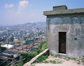 Buildings in city