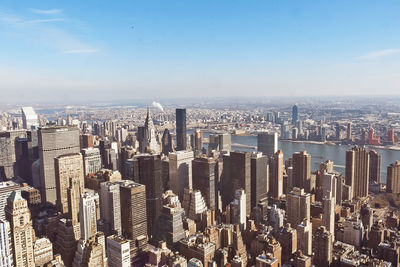 Skyscrapers in city