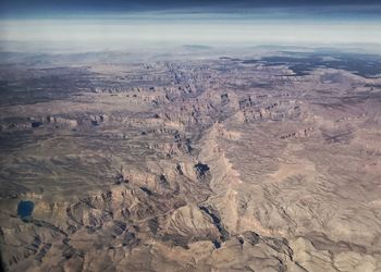 Aerial view of landscape