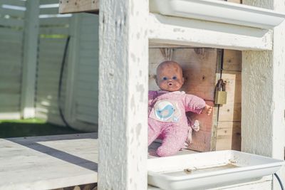 The doll at the window