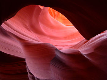 Rock formations in a canyon