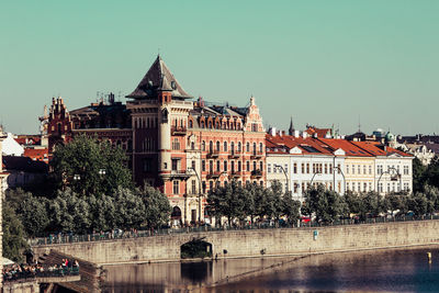 Buildings against sky