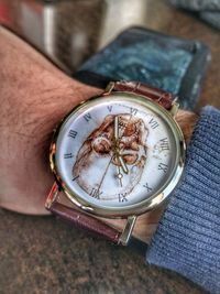 Close-up of food on table