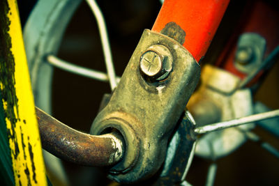 Close-up of rusty metal