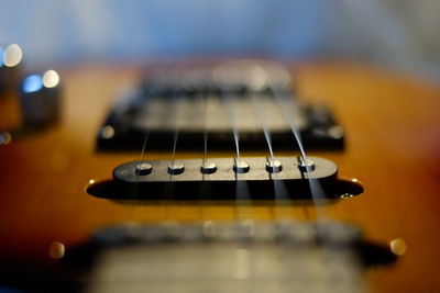 Close-up of guitar