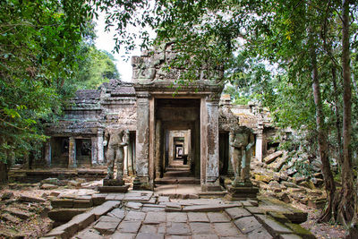 Old ruins of building