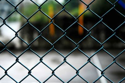 Full frame shot of chainlink fence