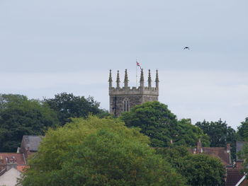Low angle view of monument