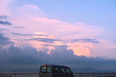 Scenic view of sky during sunset