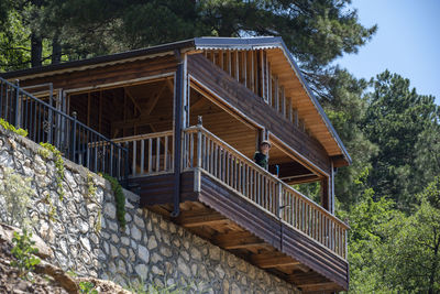 Low angle view of old building