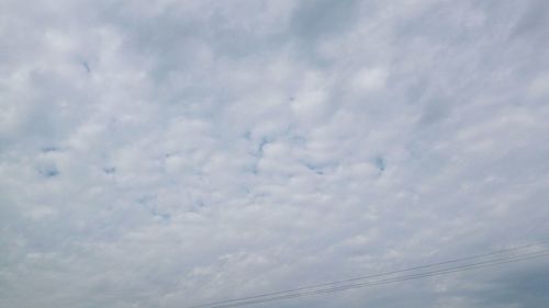 Low angle view of sky