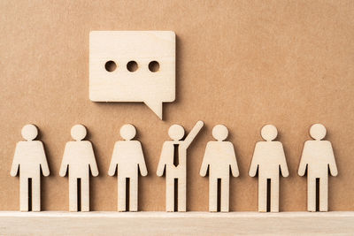 Text written on paper against white background