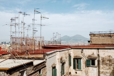 Buildings against sky