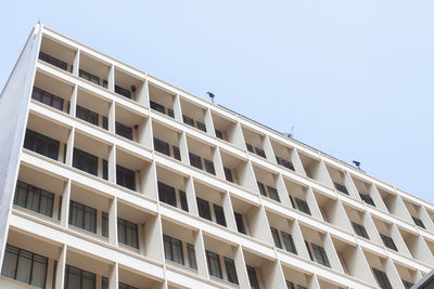 Low angle view of building against sky