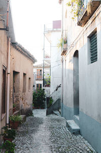 Street amidst buildings in city