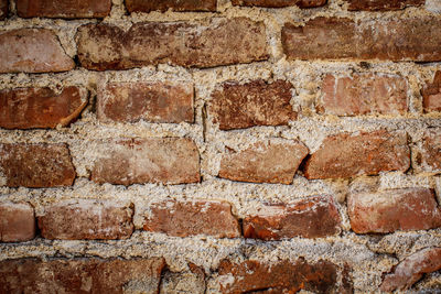 Full frame shot of brick wall